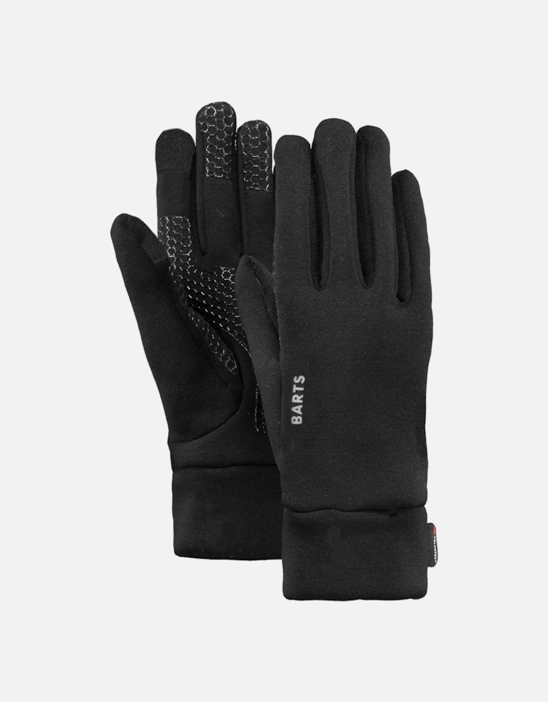 Powerstretch Quick Drying Slim Fitting Gloves - Black