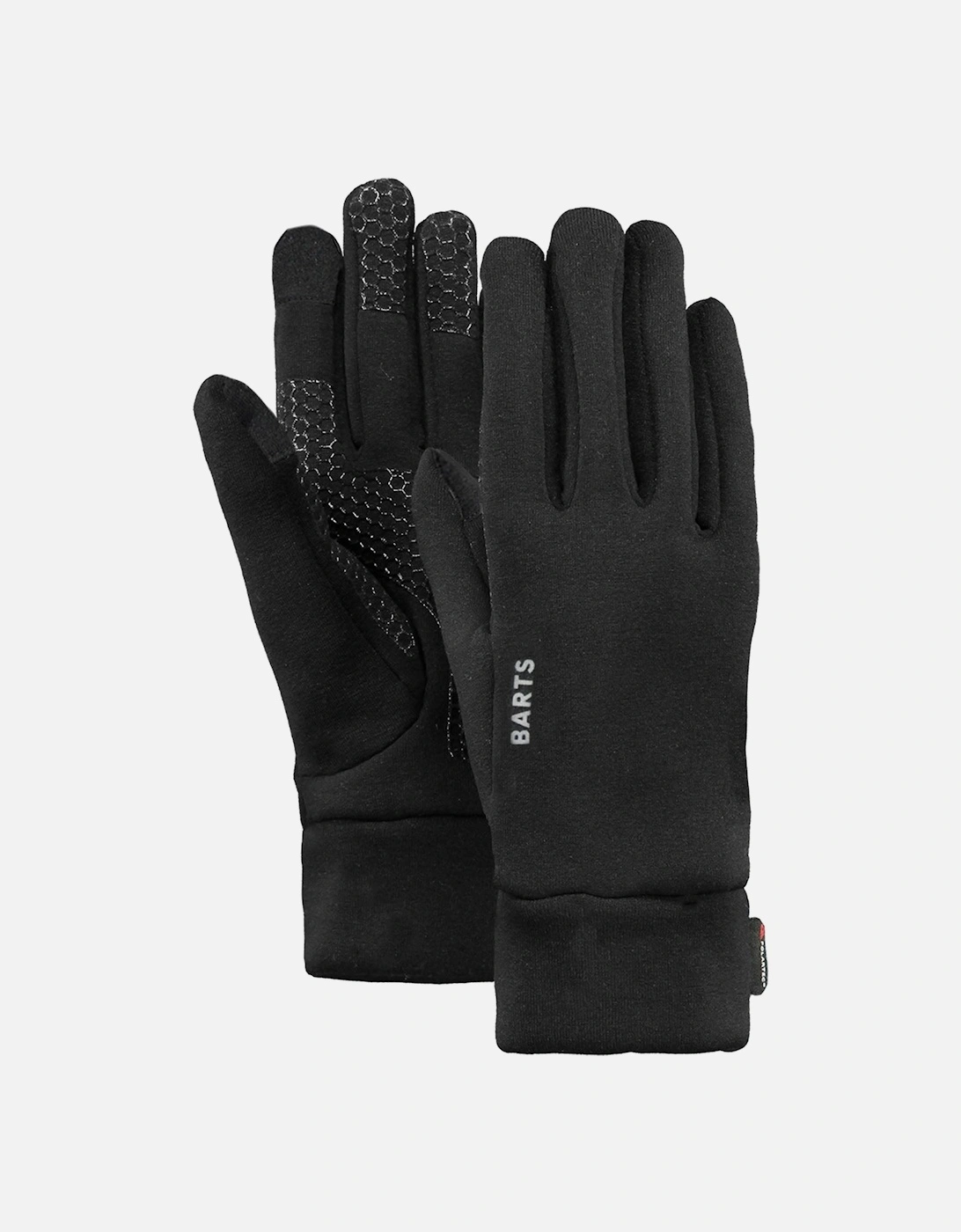 Men's Barts Powerstretch Quick Drying Slim Fitting Gloves - Black - Size: S/M