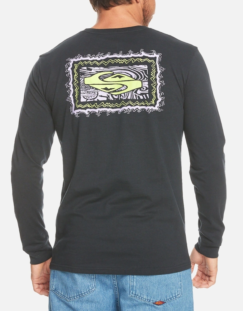 Mens Taking Roots Long Sleeve Cotton T-Shirt