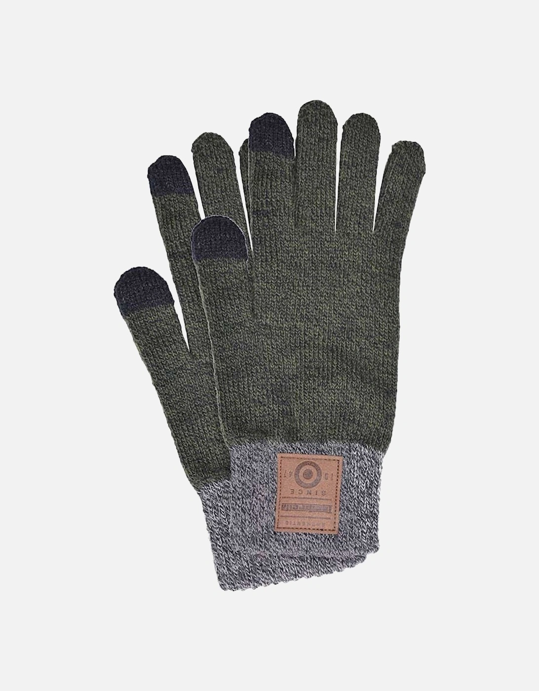 Mens Turn Up Touchscreen Compatible Gloves, 8 of 7
