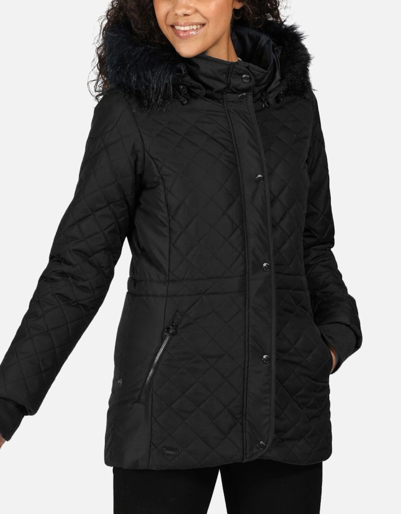 Womens Zella Insulated Quilted Jacket