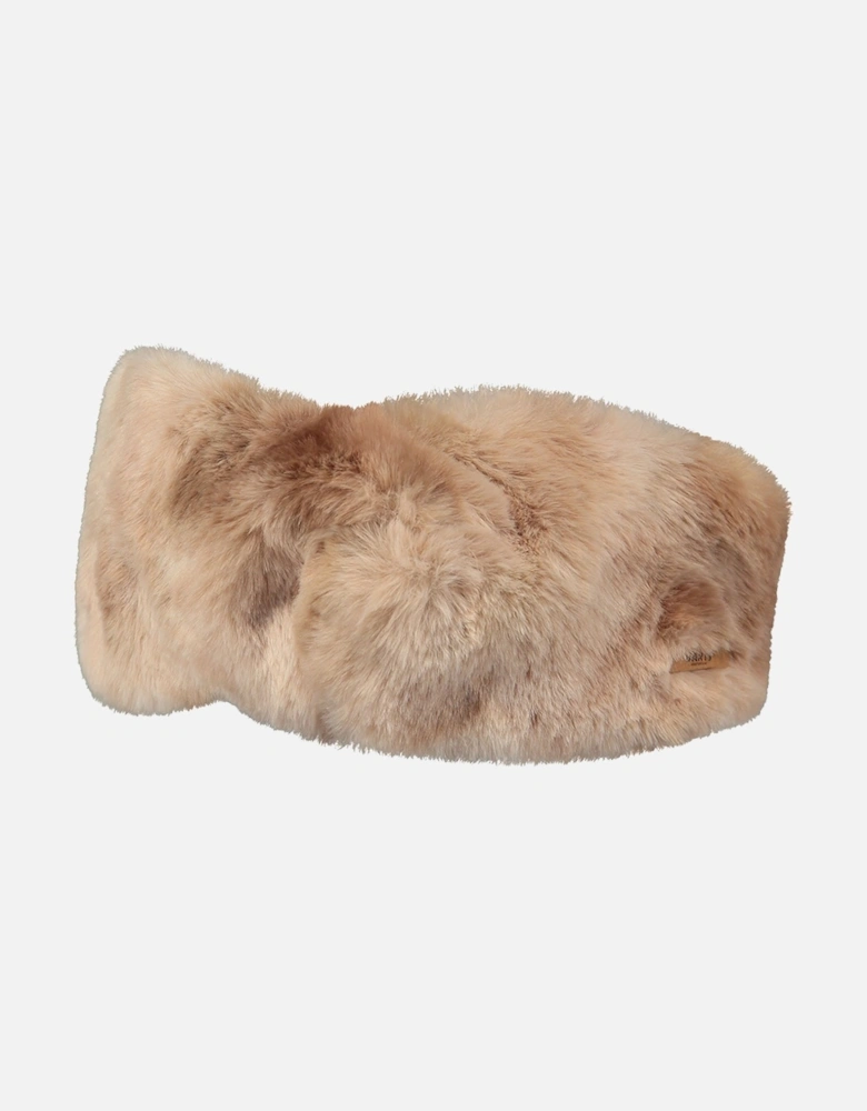 Womens Breanne Faux Fur Knotted Headband