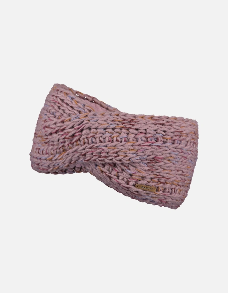 Womens Jasmin Hand Knitted Fleece Lined Headband