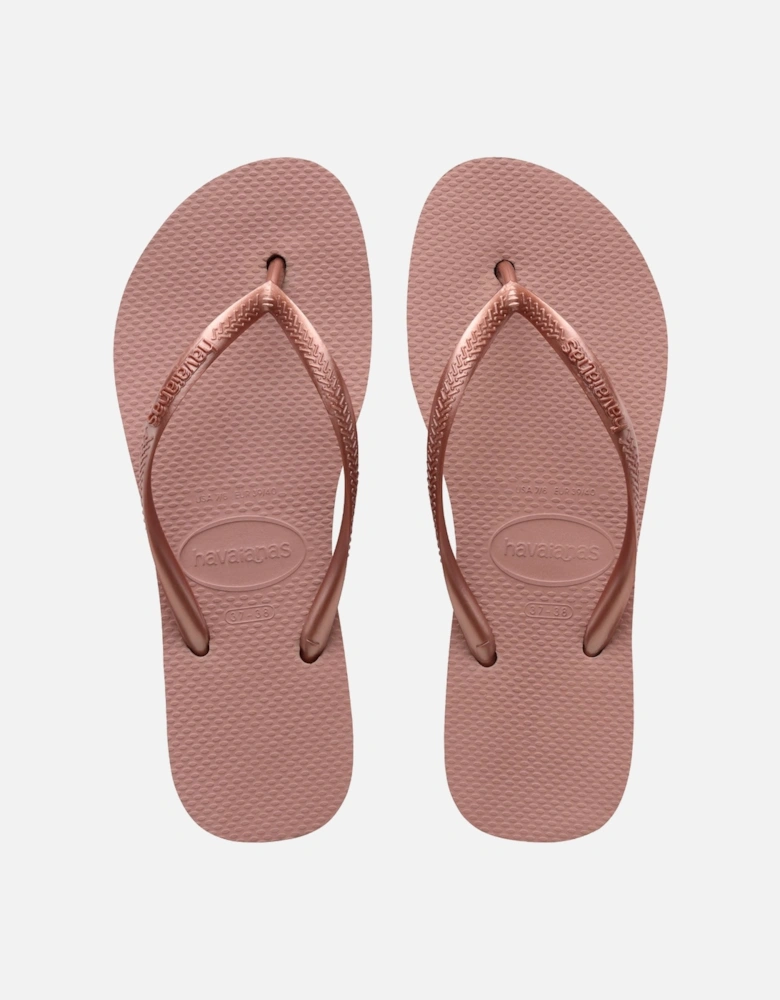 Slim Platform Flip Flops