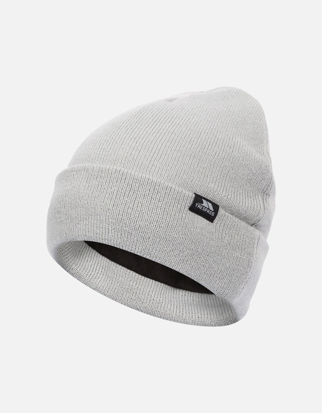 Trespass Men's Grey Unisex Littlebrook Thinsulate Fleece Lined Beanie Hat - Size: One Size