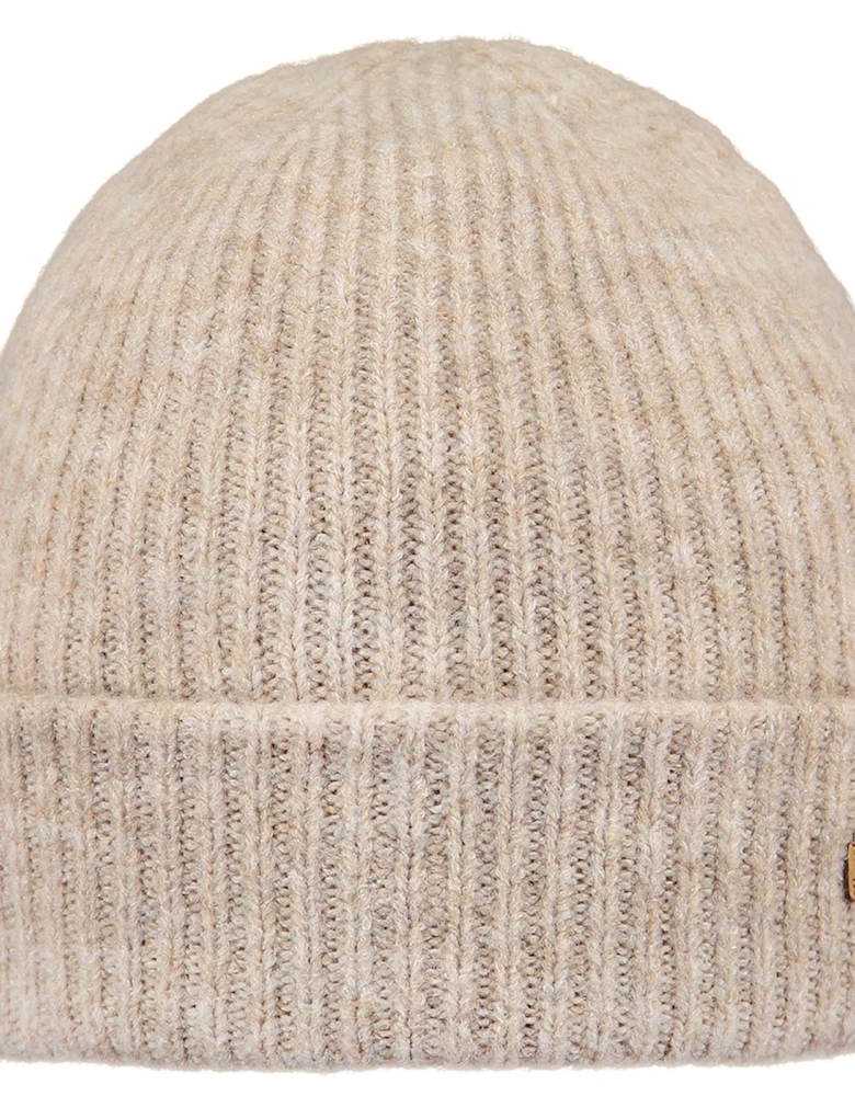 Womens Witzia Stretchy Ribbed Knit Knitted Beanie Hat