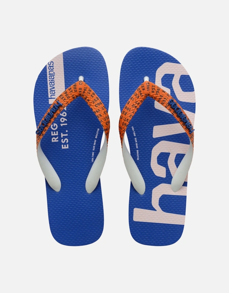 Top Logomania Mid Tech Flip Flops