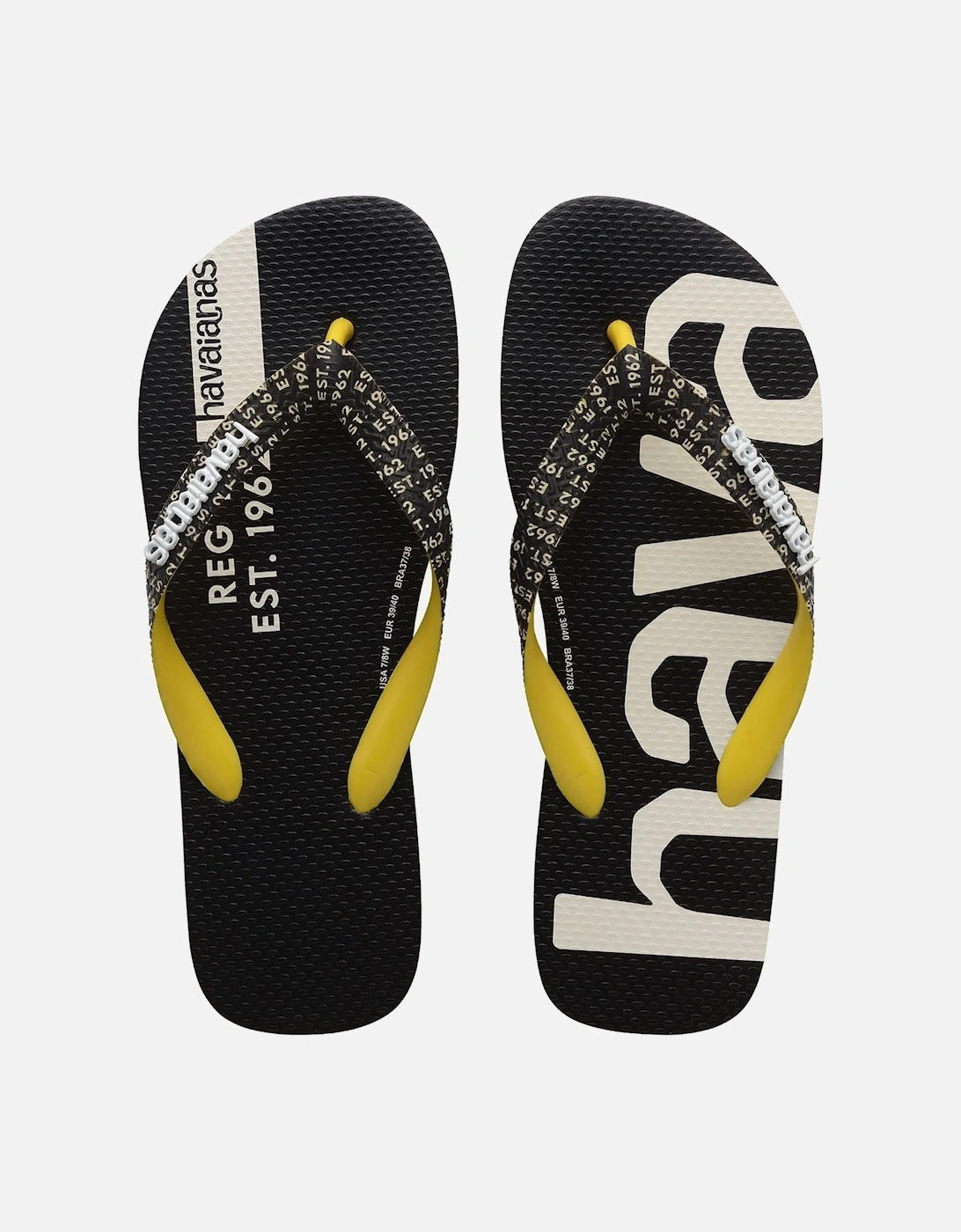 Top Logomania Mid Tech Flip Flops