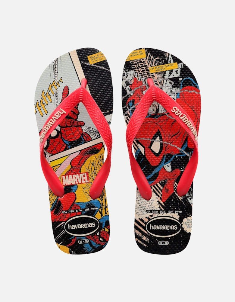 Top Marvel Classics Flip Flops - Beige