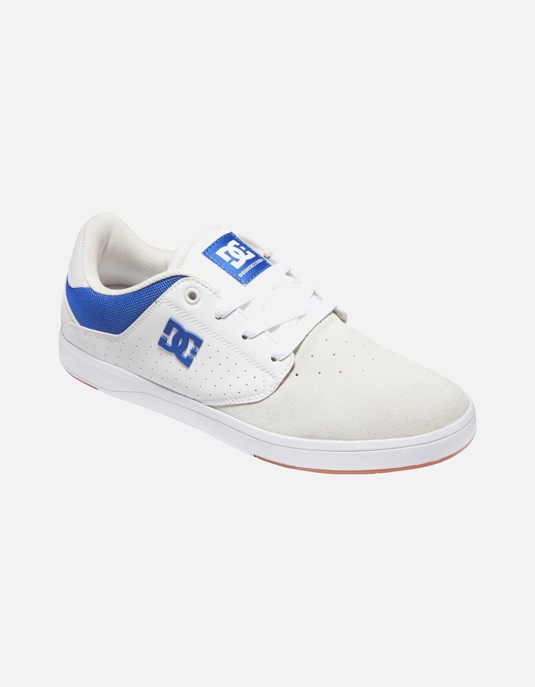 Mens Plaza Leather Trainers - Off White, 5 of 4