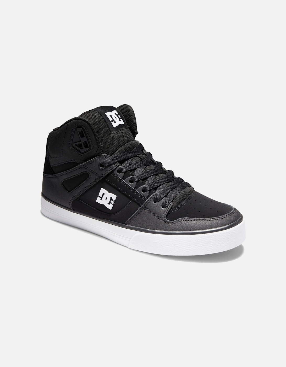 Mens Pure High Leather High Top Trainers, 41 of 40