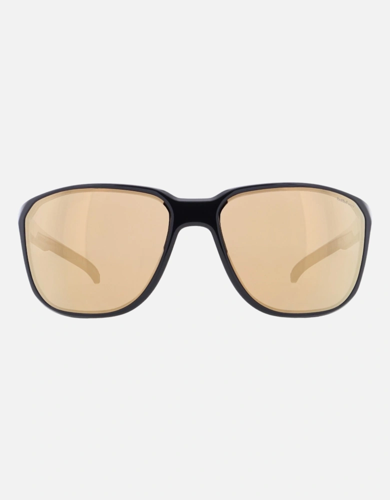 Mens Bolt Polarized Break-Resistant Sunglasses - Shiny Black