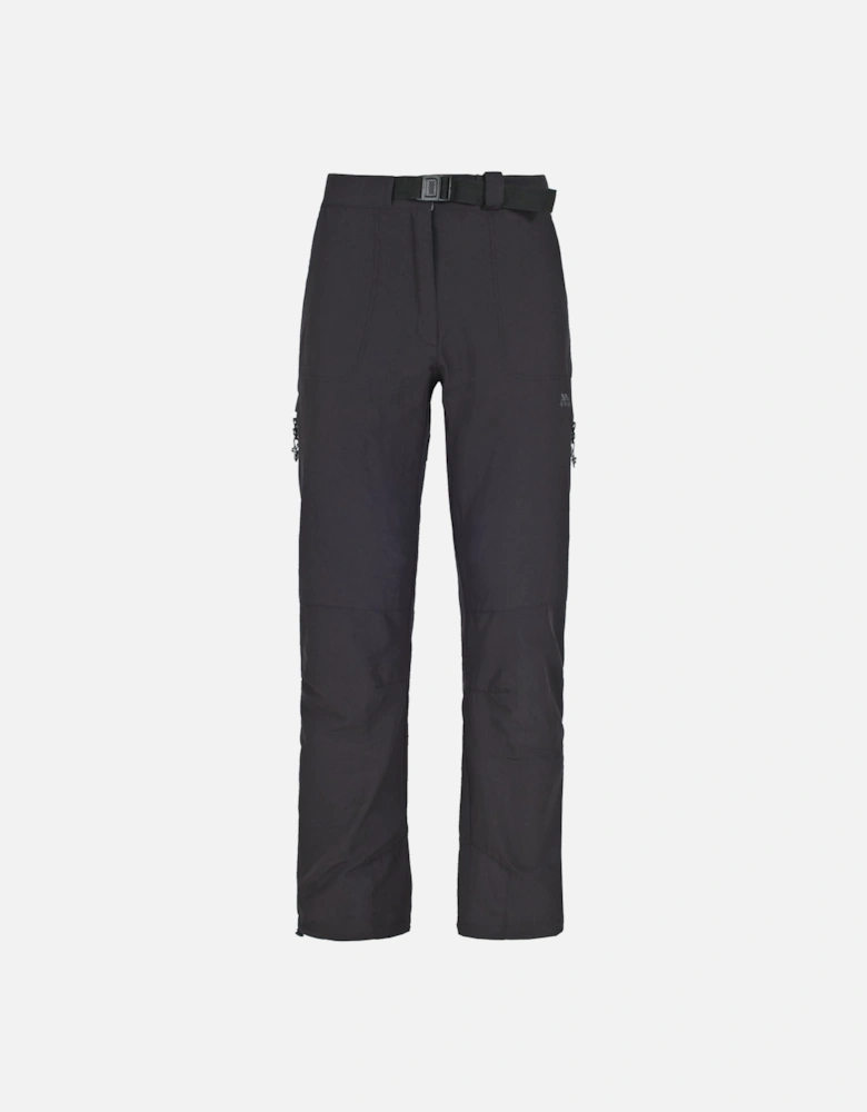 Womens Escaped Quick Dry Walking Trousers - Black