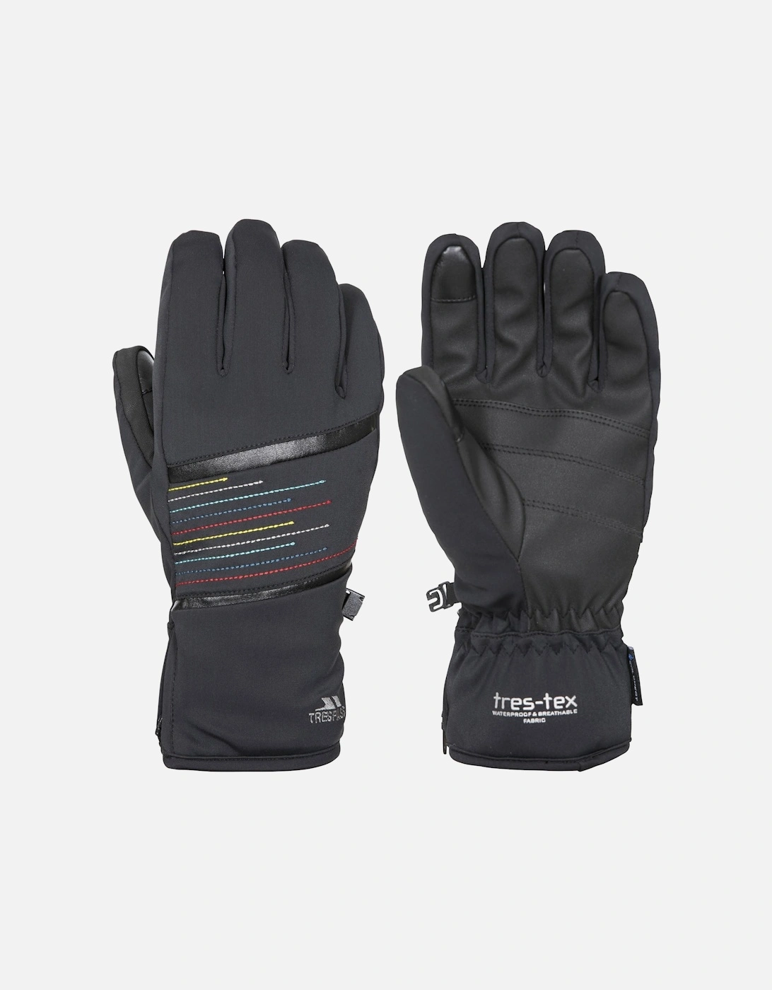 Womens Kay Padded Gloves - Black, 2 of 1