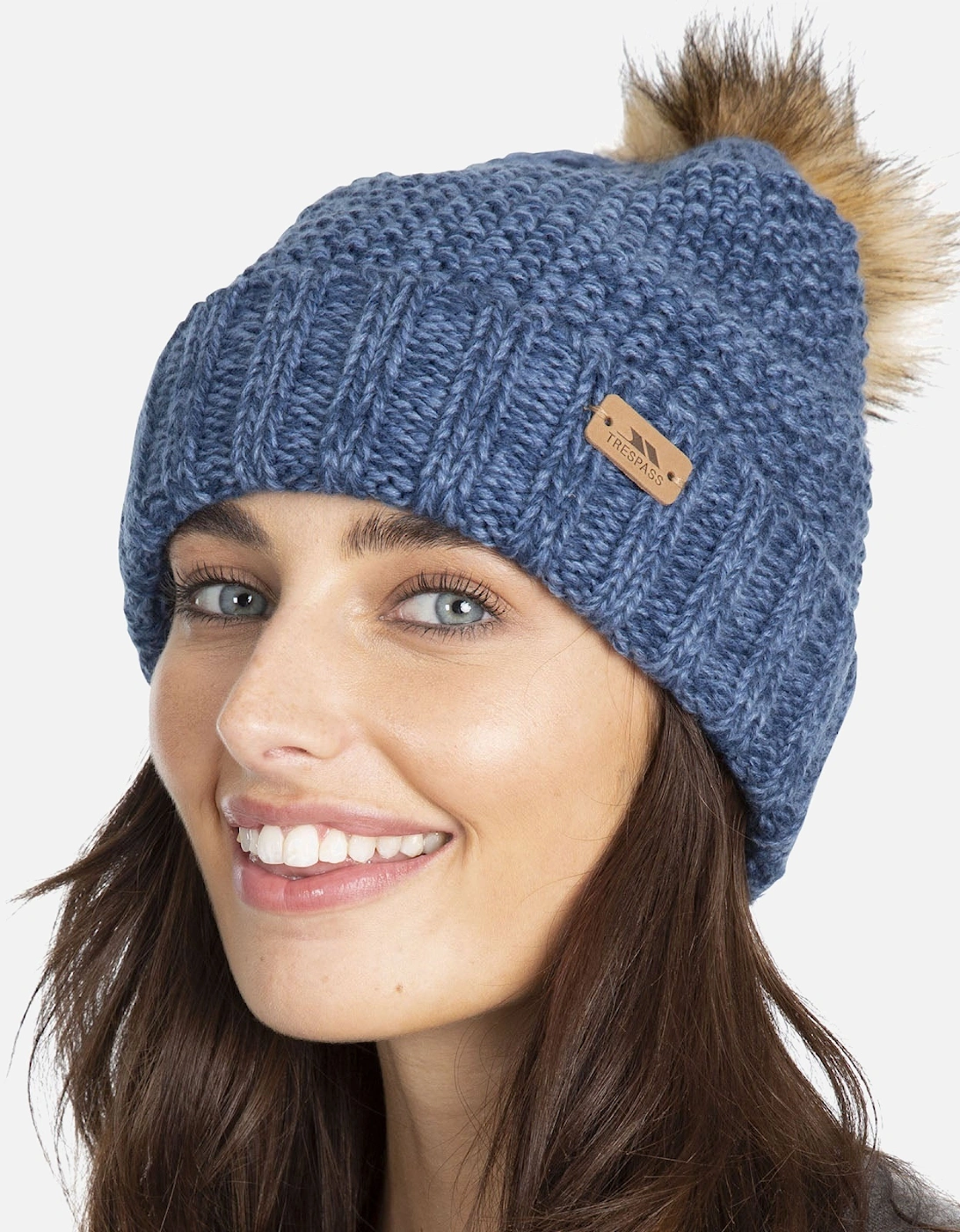 Womens Kellisa Knitted Bobble Hat