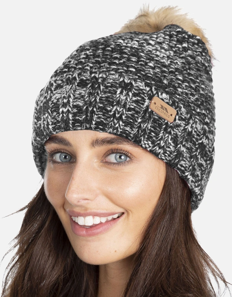 Womens Kellisa Knitted Bobble Hat