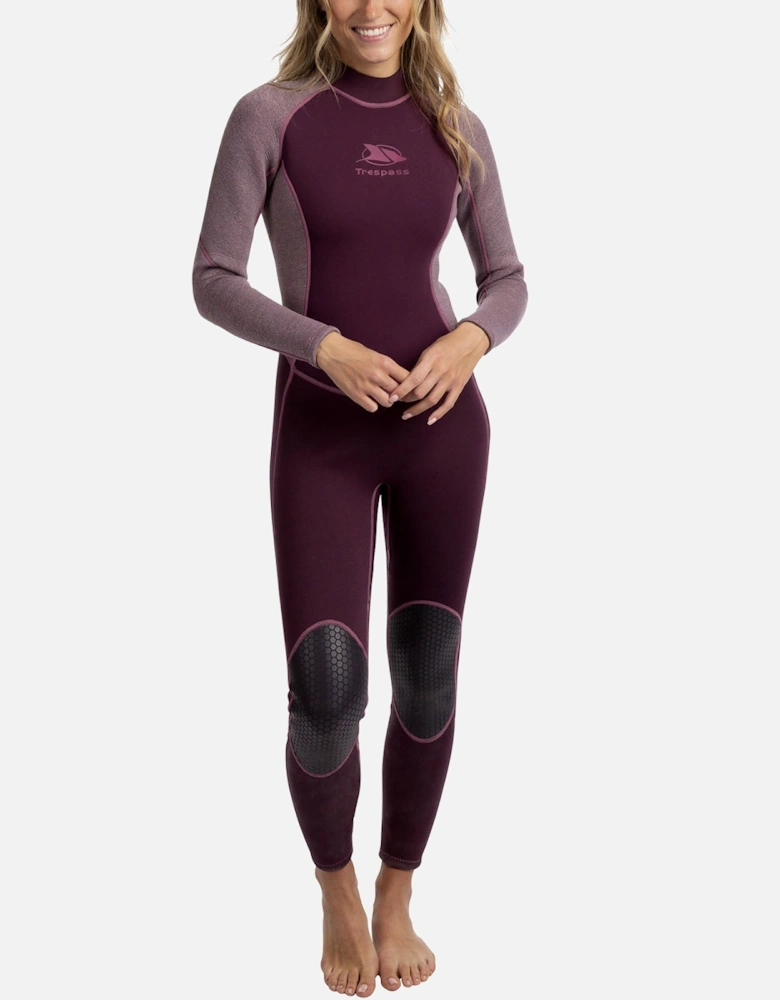 Womens Lox 3MM Full Length Zip Back Surfing Wetsuit