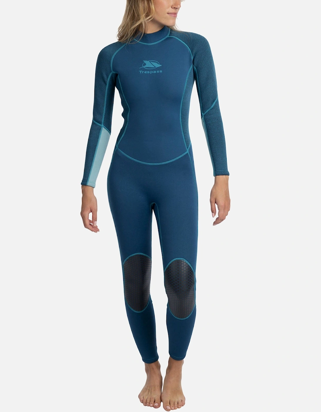 Womens Lox 3MM Full Length Zip Back Surfing Wetsuit, 12 of 11