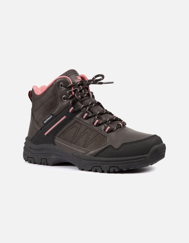 Womens Lyre Mid Rise Waterproof Walking Boots - Dark Brown