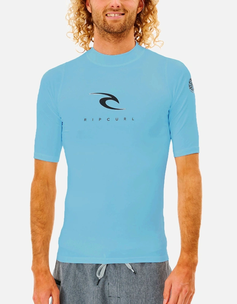 Rip Curl Mens Corps Short Sleeve T-Shirt Rash Vest