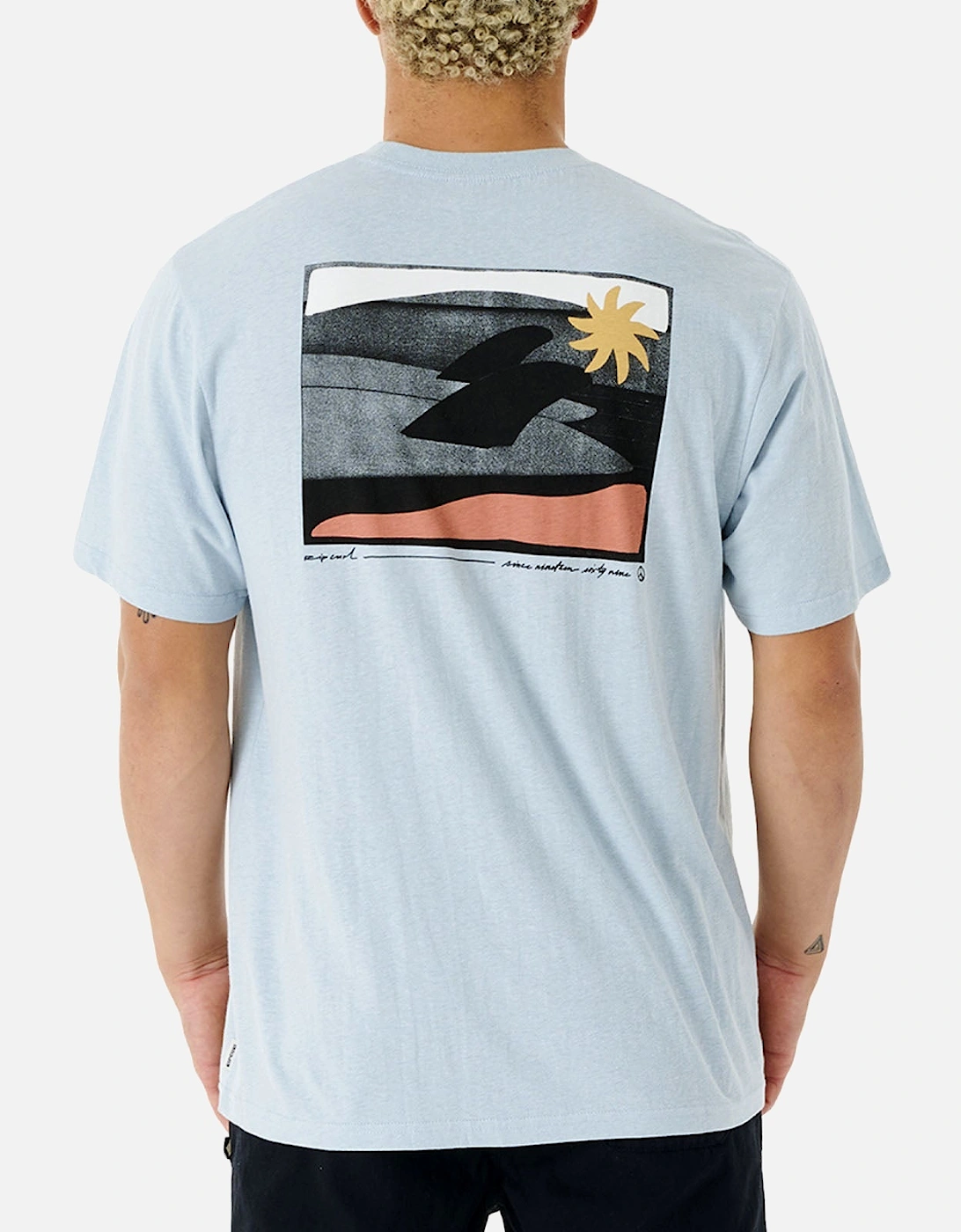 Rip Curl Mens Salt Water Culture Twinny Crew Neck T-Shirt, 8 of 7