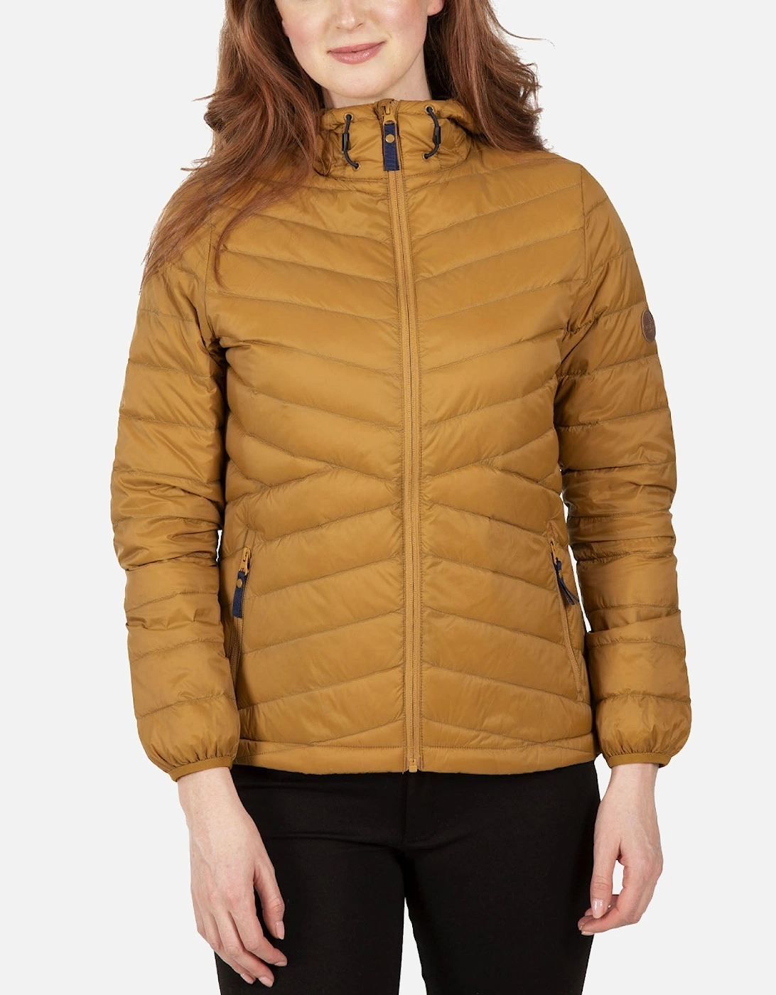 Womens Thora Lightweight Padded Down Jacket, 17 of 16