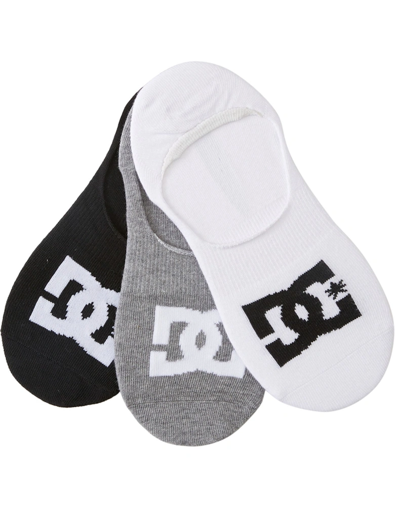 Star Liner Mens 3 Pack Ankle Socks - Multi