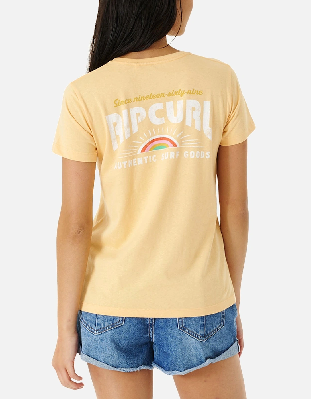 Rip Curl Womens Daybreak Standard Crew Neck T-Shirt