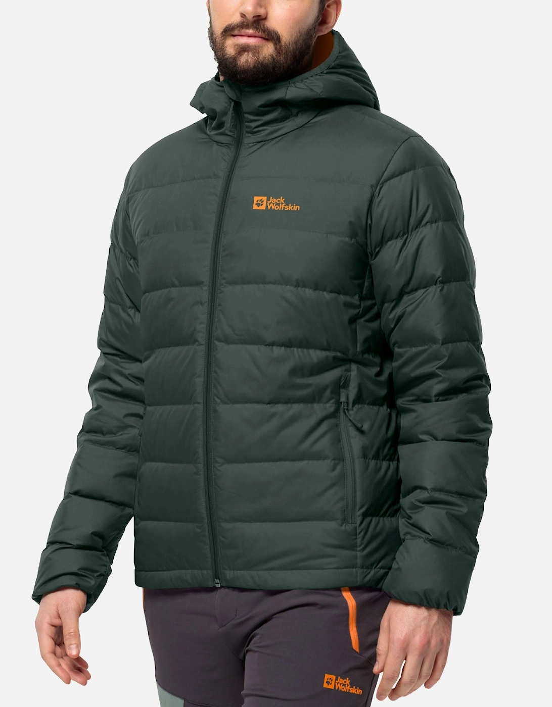 Mens Ather Down Padded Water Repellent Coat