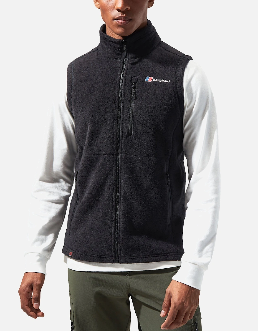 Mens Prism Polartec InterActive Full Zip Fleece Vest