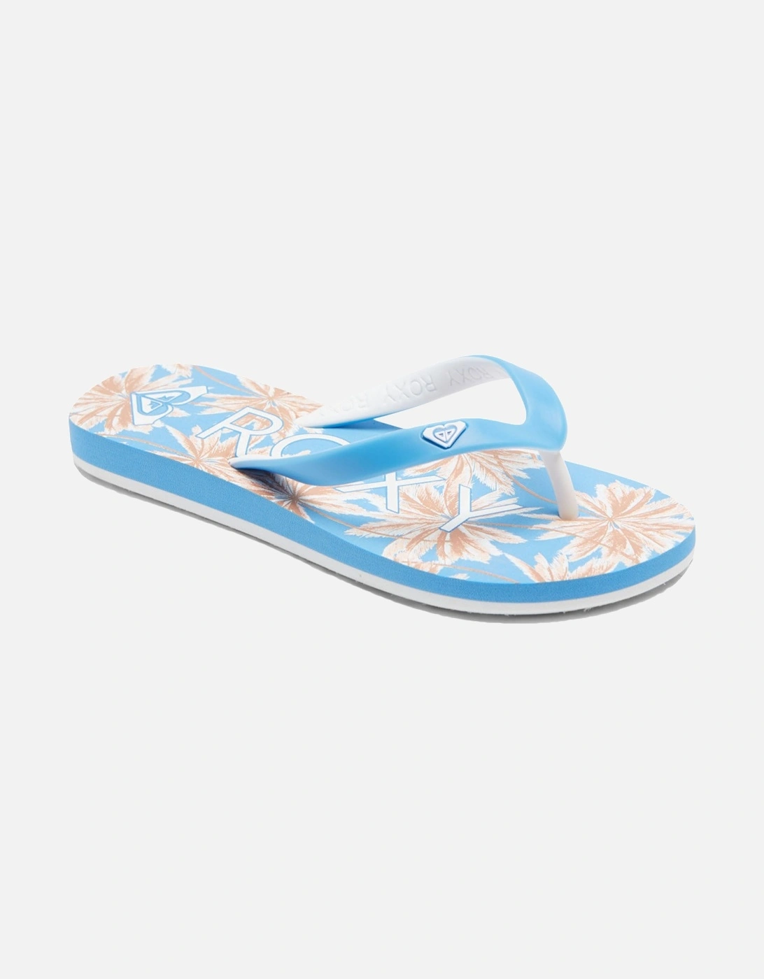 Kids Tahiti Floral Sandals Flip Flops, 14 of 13