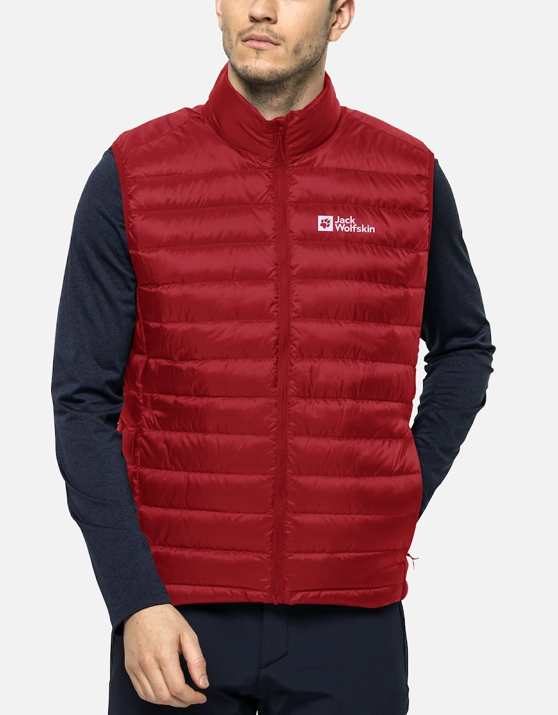 Mens Pack & Go Down Packable Gilet, 22 of 21