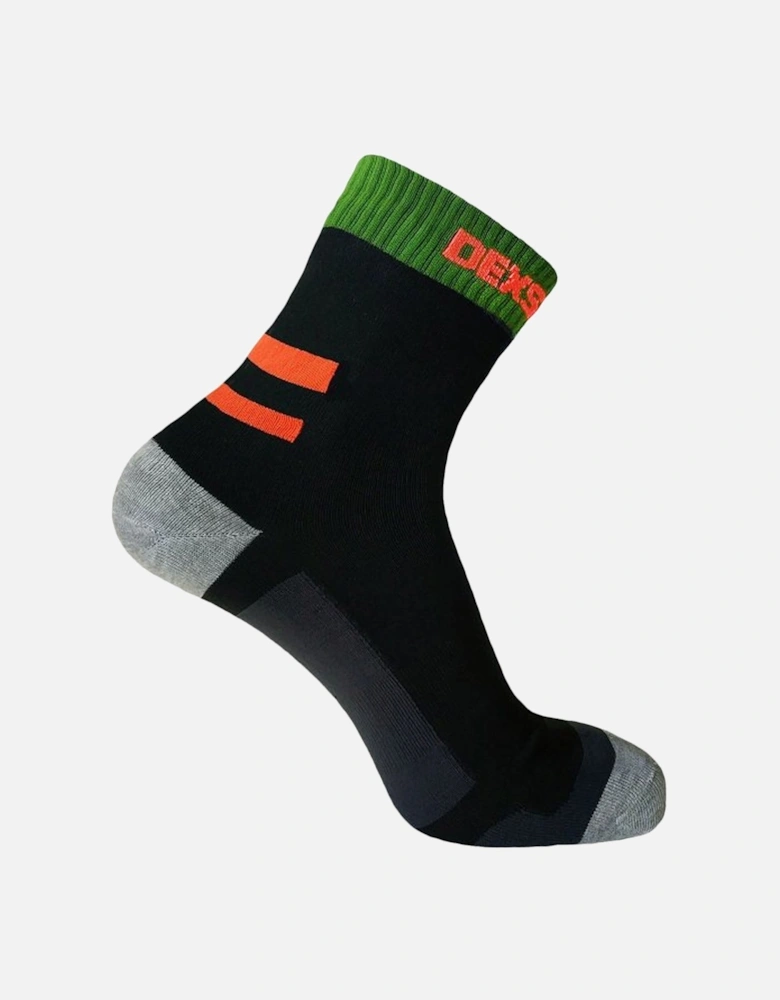 Waterproof Running Ankle Socks - Blaze Orange