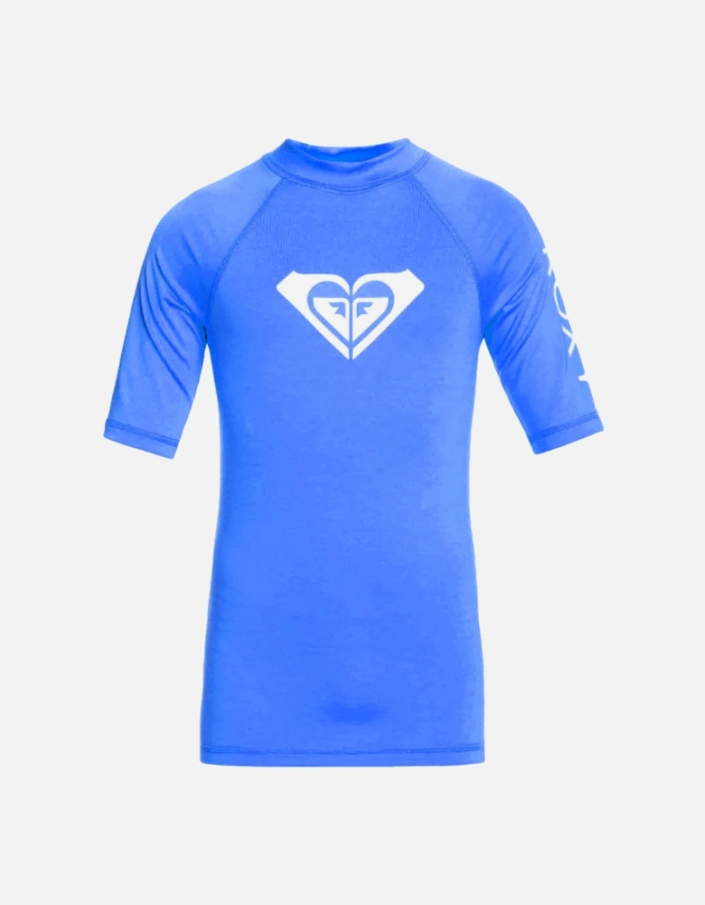 Kids Wholehearted Surf UPF 50 Rash Vest  T-Shirt
