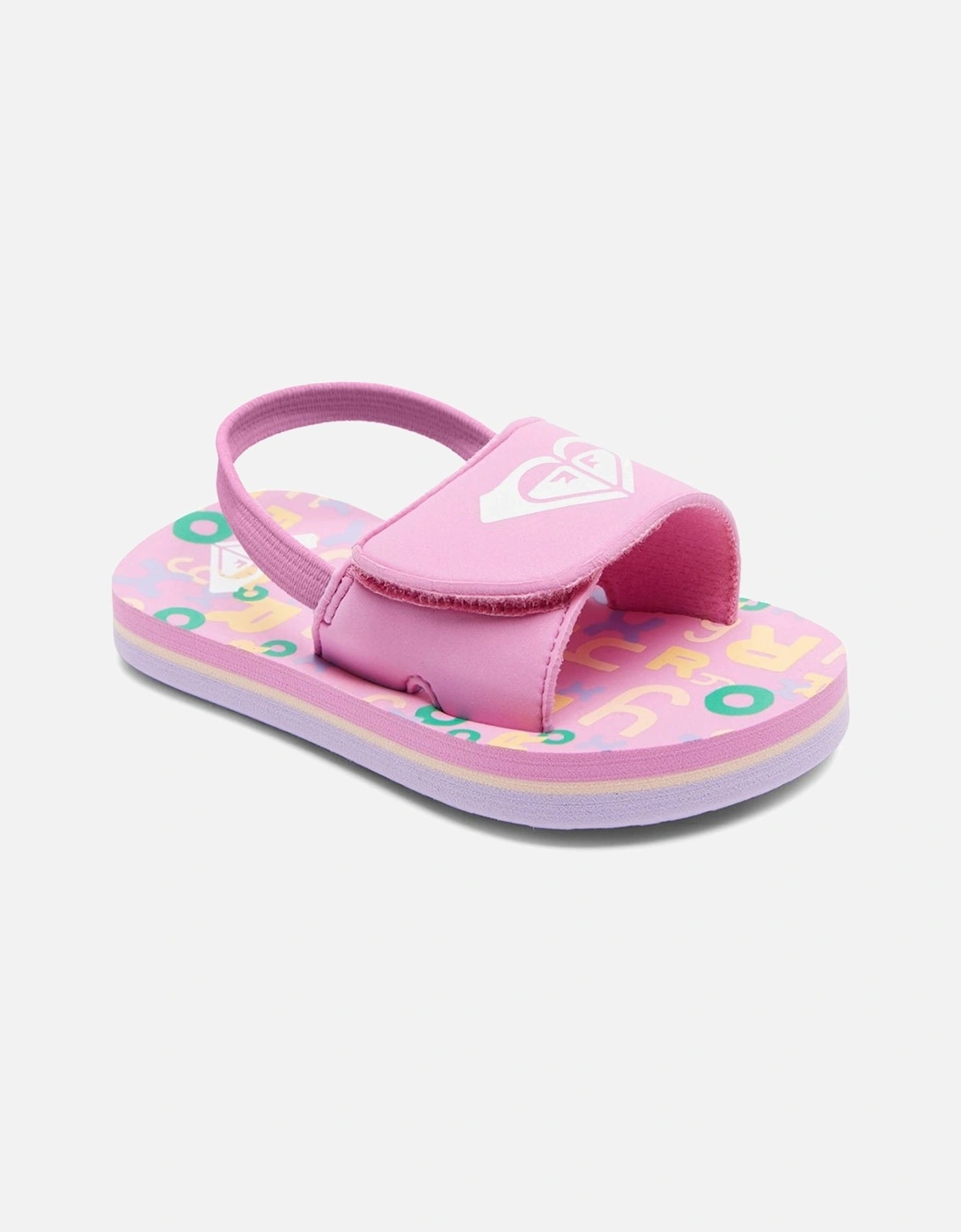 Infant Kids Finn Strappy Floral Flip Flops Sandals