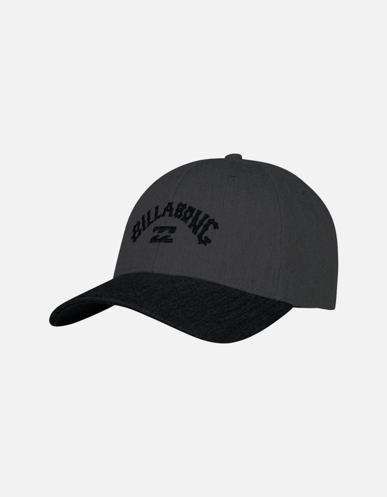 Mens Arch Curved Visor Snapback Baseball Cap