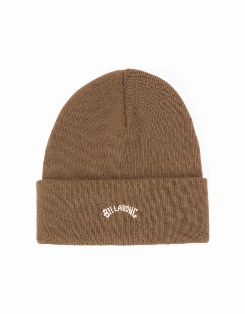 Mens Arch Fine Knit Cuffed Beanie Hat