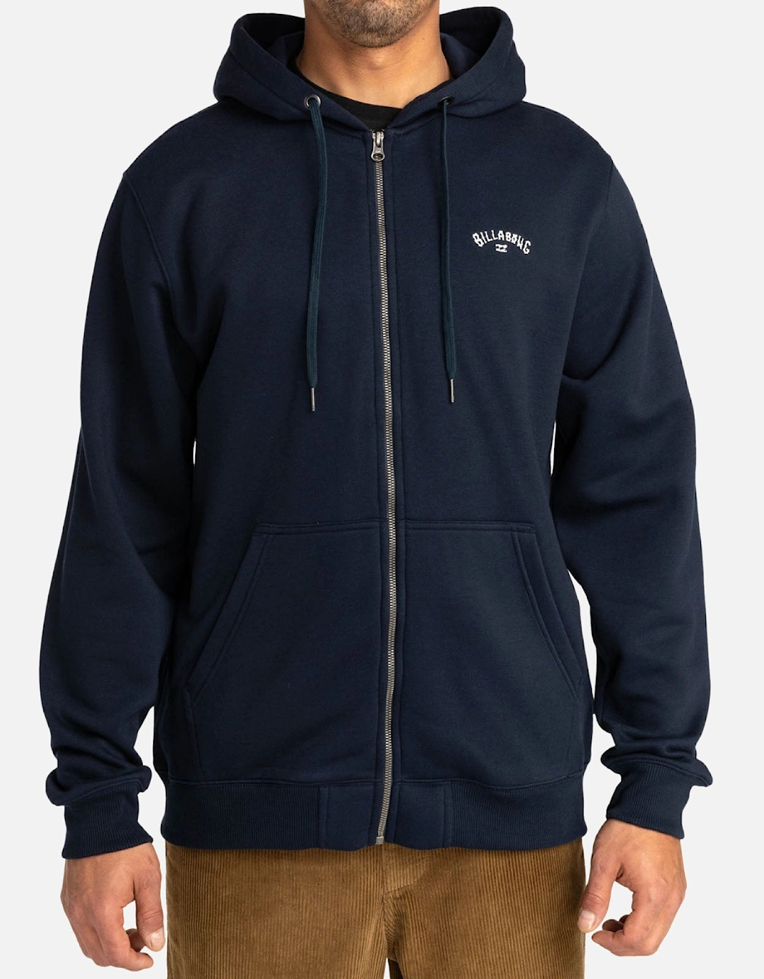 Mens Arch Full Zip Hoodie, 8 of 7