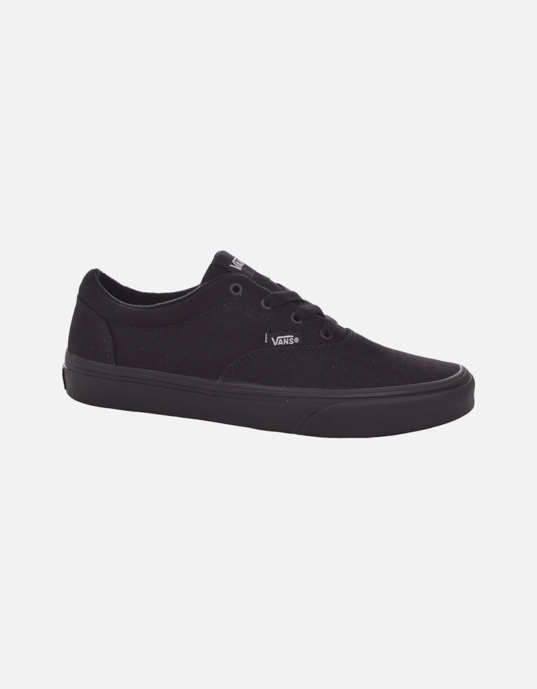 Kids Doheny Canvas Low Trainers - All Black
