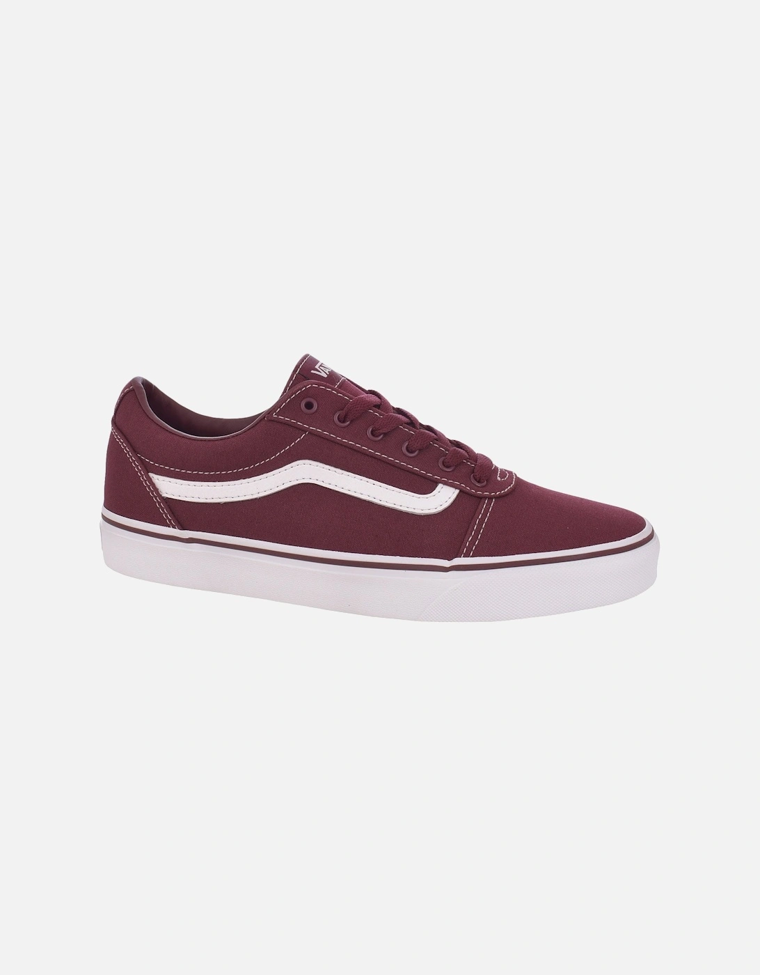 Kids Ward Canvas Skater Trainers - Port, 5 of 4