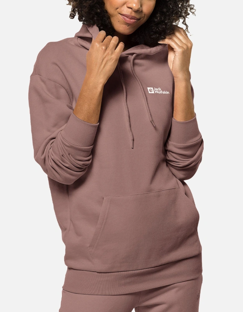 Womens Essential Cotton Hoodie