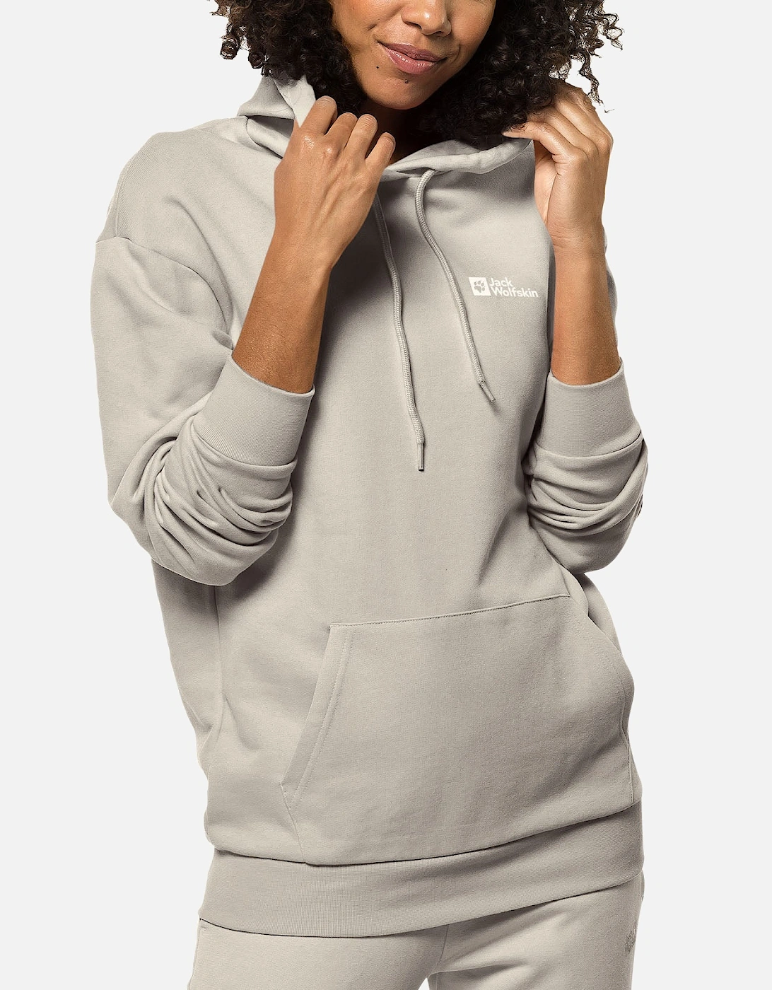 Womens Essential Cotton Hoodie