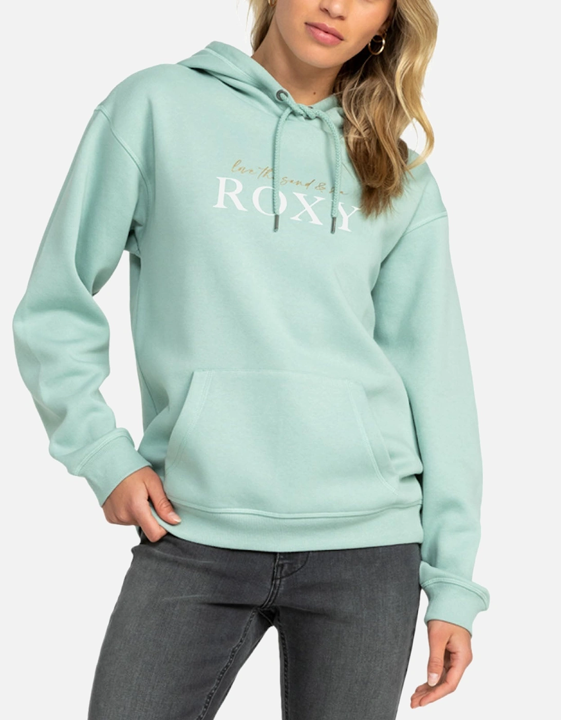 Womens Surf Soaked Brushed Hoodie, 14 of 13