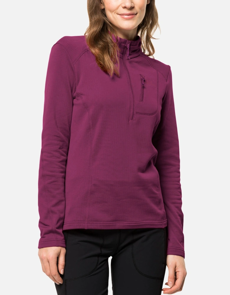 Womens Kolbenberg Half Zip Pullover Fleece