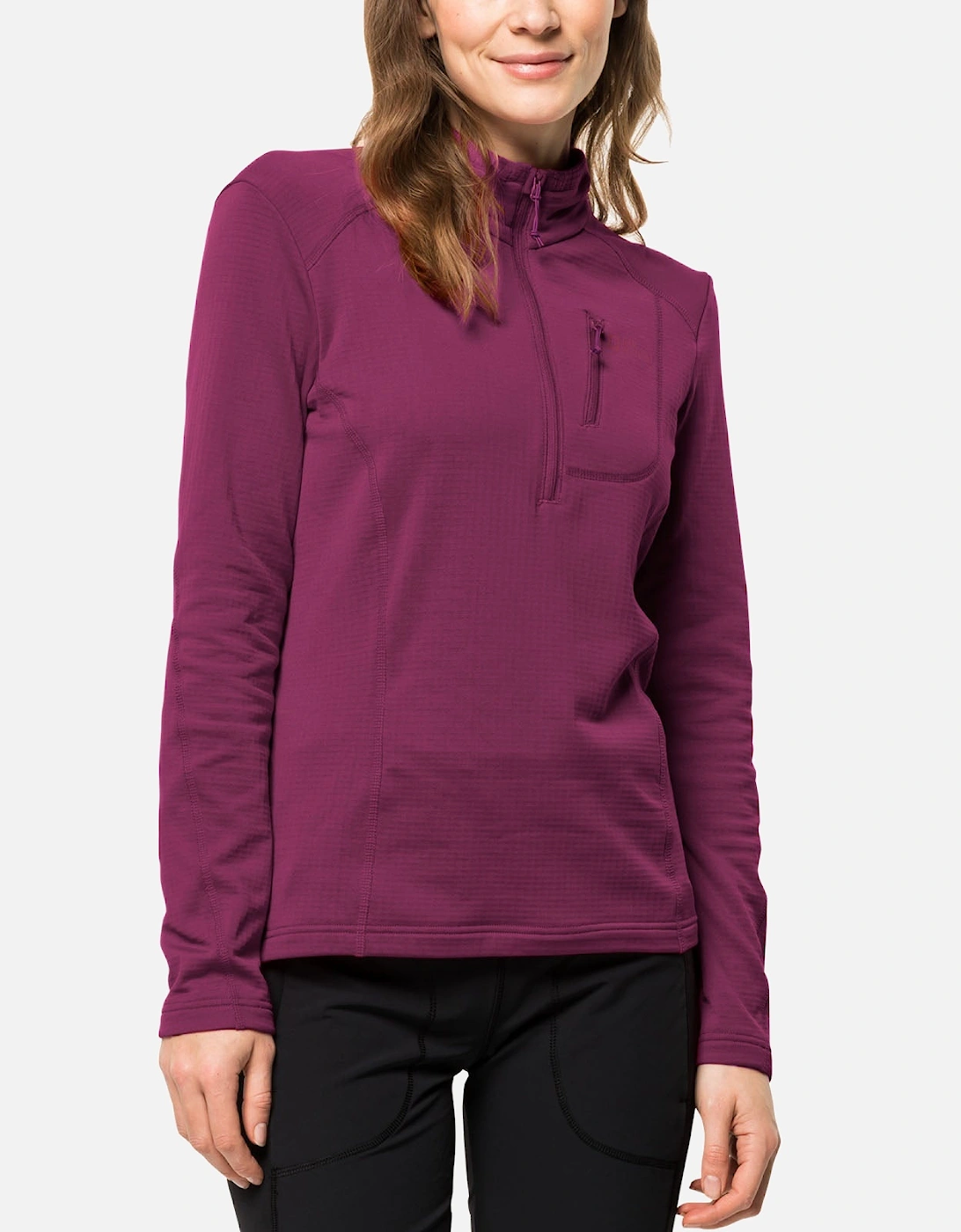 Womens Kolbenberg Half Zip Pullover Fleece