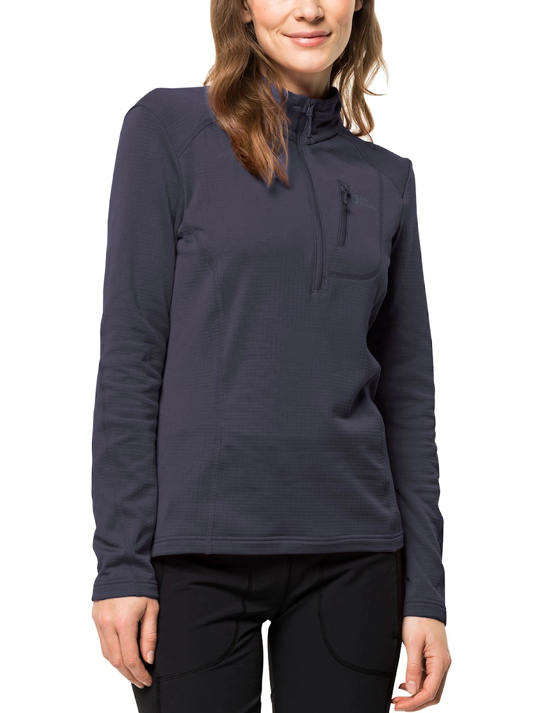 Womens Kolbenberg Half Zip Pullover Fleece, 8 of 7