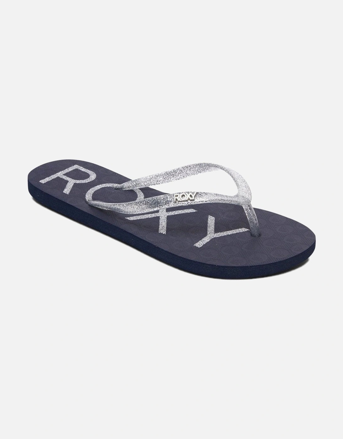 Womens Viva Sparkle Flip Flops, 2 of 1