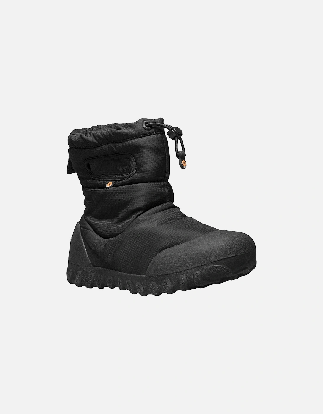 Kids B-Mock Snow Outdoor Insulated Waterproof Snow Boots - Black, 9 of 8