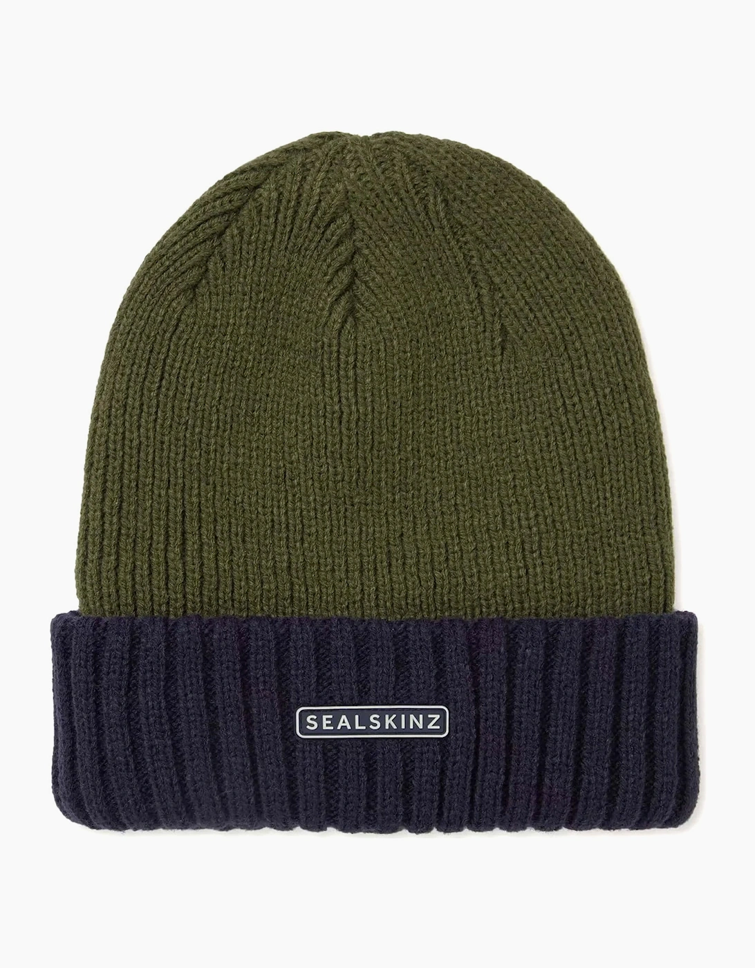 Sealskinz Men's Tan Bacton Waterproof Cold Weather Roll Cuff Beanie  S/M