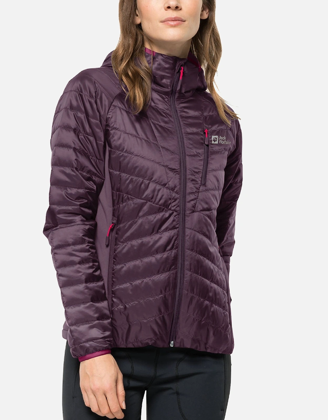 Womens Routeburn Pro Insulated Hooded Jacket, 2 of 1